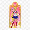 Cartoon Sailor Moon Crystal Chibiusa Iron On Patches For Clothing Applique Stickers On Clothes Heat-Sensitive Custom Patch