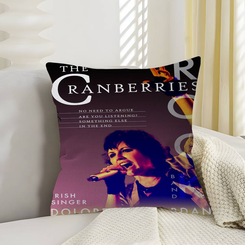 TheCranberries Band Personalized Pillow Dust Cover Bedroom Kids Party Decoration Pillowcase Birthday Children Gift