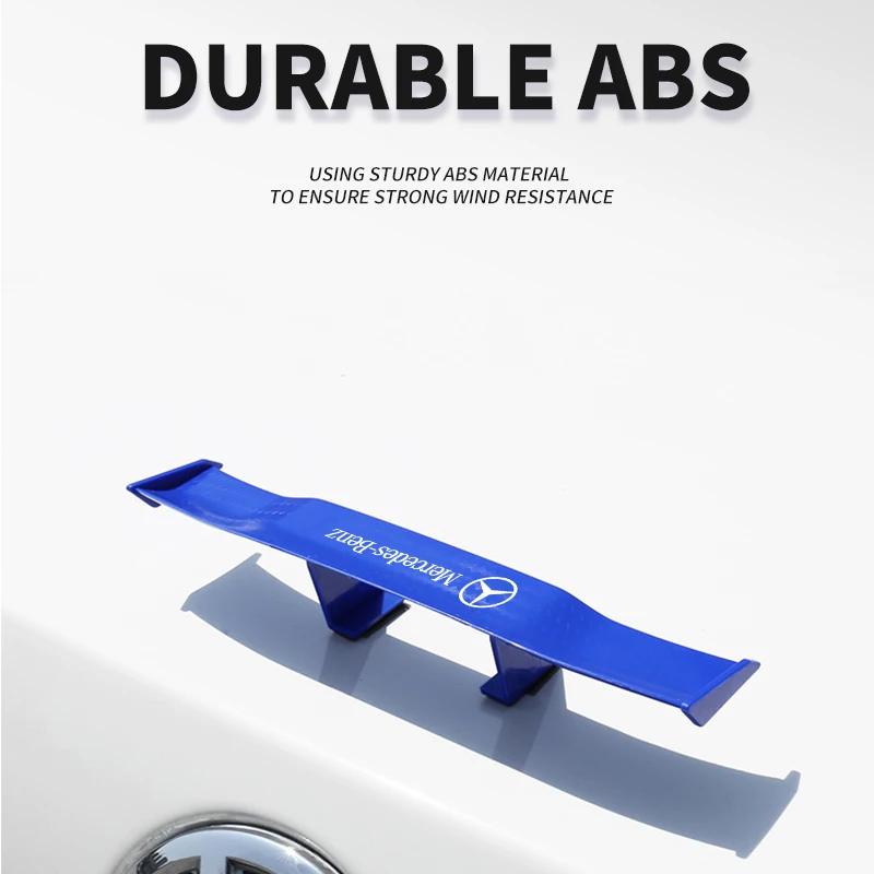 Автомобильный мини-спойлер Хвост Крыло Вид Углеродного Волокна Хвостовые Крылья Модель Для Mercedes Benz AMG W124 W202 W203 W204 W210 W211 Аксессуары