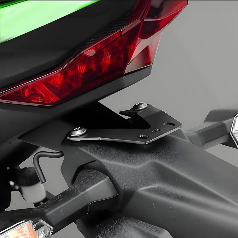 Front And Rear DVR Data Logger Navigation Bracket Holder for Kawasaki Ninja400 Ninja 400 2018-2024 Ninja500 Ninja 500 2024-2025