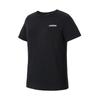 Comfortable Round Neck Pullover Short Sleeve T-Shirt Women T-Shirts Black KC4558
