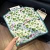 New silk satin 71 * 71 square scarf versatile foreign style simulation silk scarf middle-aged and elderly decorative scarf neck protection silk scarf
