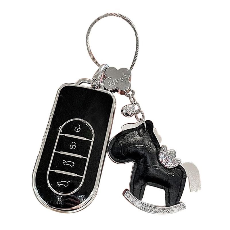 ТПУ чехол для ключа для Smart #5 Elf 5 Brabus Pro Premium Чехол-обложка для брелока-пульта Корпус Держатель Сумка-брелок Автоаксессуары