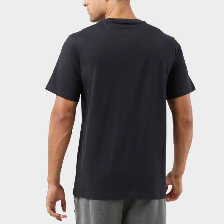 Converse T Shirts Men's Black Crew Neck Moderate 10025622-A01