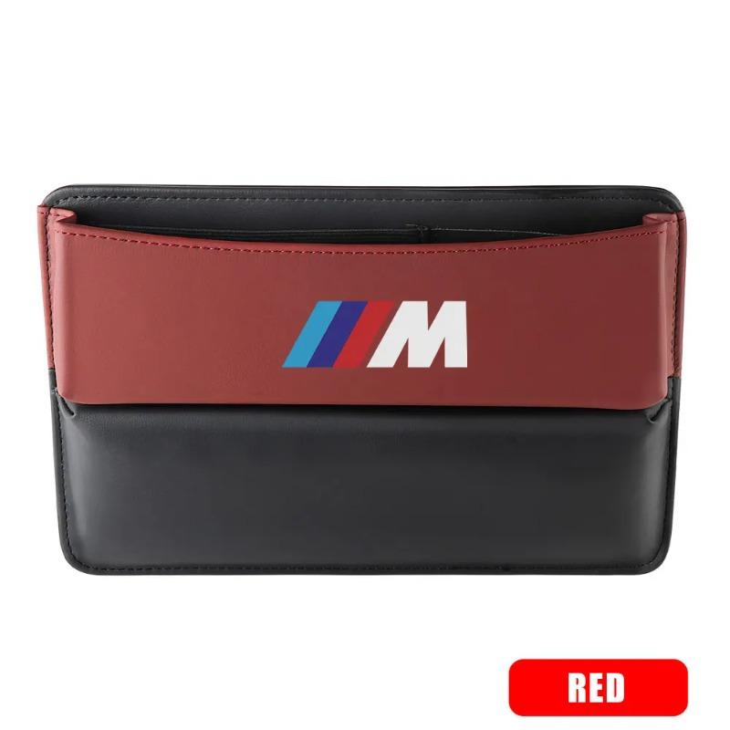 1pc Car Center Console Storage Box Storage Bag For BMW M E46 E90 E60 Serie 1 F11 G30 E30 Performance Auto Interior Accessories