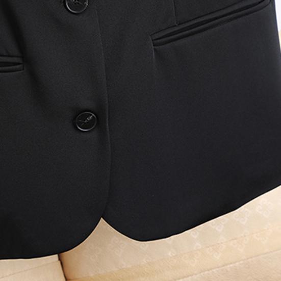 Женский жилет без рукавов с двумя пуговицами в стиле вестерн, приталенный кардиган, пальто, чистый цвет, глубокий V-образный вырез