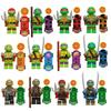 KDL831 KDL817 Teenage Mutant Ninja Turtles Minifigure Building Block Toy Set