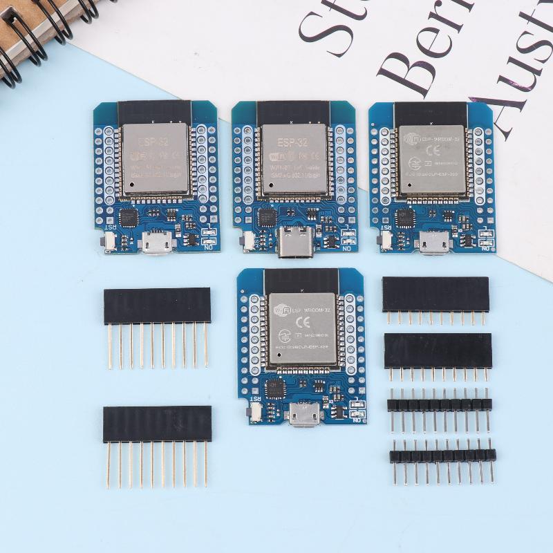 Модуль Esp32 Плата Разработчика D1 Mini Esp32 Wifi+Bluetooth Esp-32 Чип Последовательного Порта CH9102 Плата Разработчика Интернет Вещей