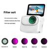 Camera Filters Kit With Rotating Gear Adjustment Anti Reflective Coating For GO3S Long Exposure Videos