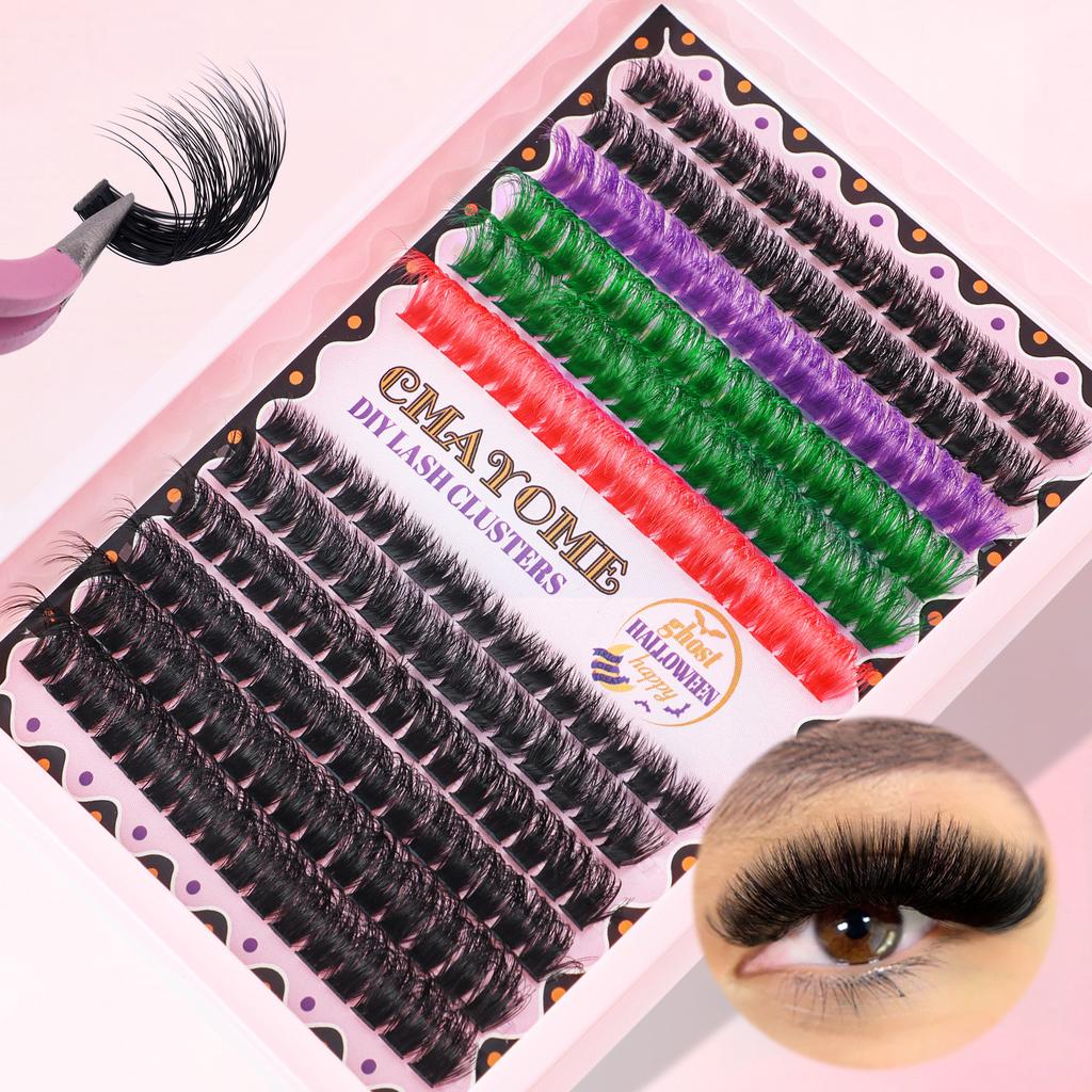Diy Color Eyelash Extension Kit Thick Simulation D Song Large Capacity False Eyelashes