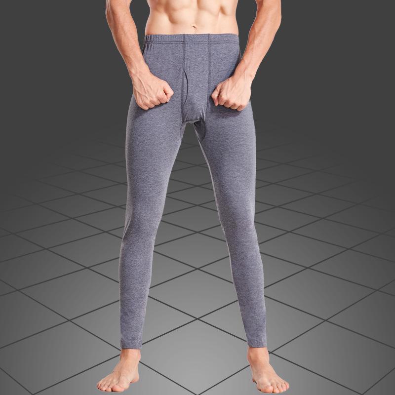 Мужские брюки из хлопчатобумажной шерсти с высокой талией — легкие, свободного кроя, идеально подходят для весны и осени.