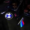 Светодиодная подсветка дверей автомобиля с логотипом для BMW M Performance E46 E90 E60 F20 X1 F10 F30, тень-призрак, атмосфера, универсальная установка