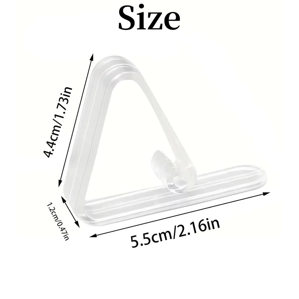 6/12/24 шт. Пластиковые зажимы для скатертей, прозрачные, высокоэластичные, ветрозащитные зажимы для скатертей для дома, улицы, пикника, вечеринки, принадлежностей