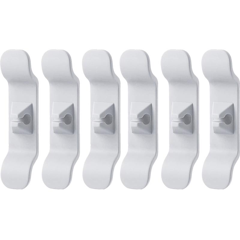 6pcs Kitchen Storage Cord Wrapper Cable Wire Cord Organizer Coffee Machine Kitchen Appliances Wrap Cable Protector Winder