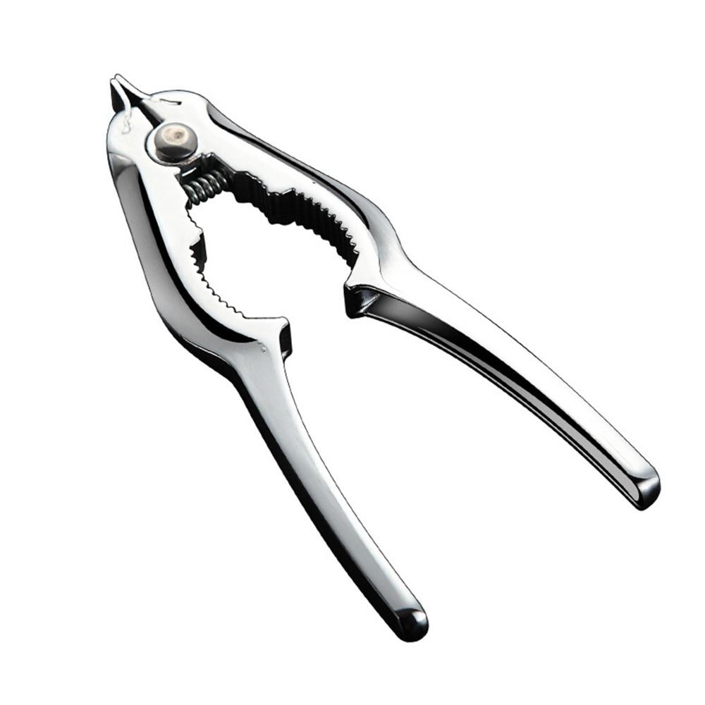 Multi Functional Clam Opener Silver Blood Clam Opener Seafood Cracker Tool Lobster Cracking