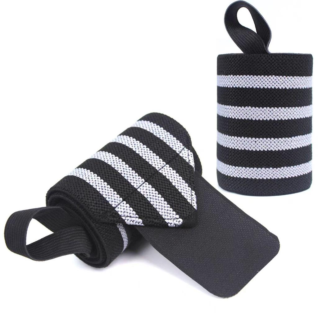 Hot Popular Unisex Polyester Wrist Straps Anti-Slip Adjustable Portable Breathable Workout Lifting Support Band Gym Strap No