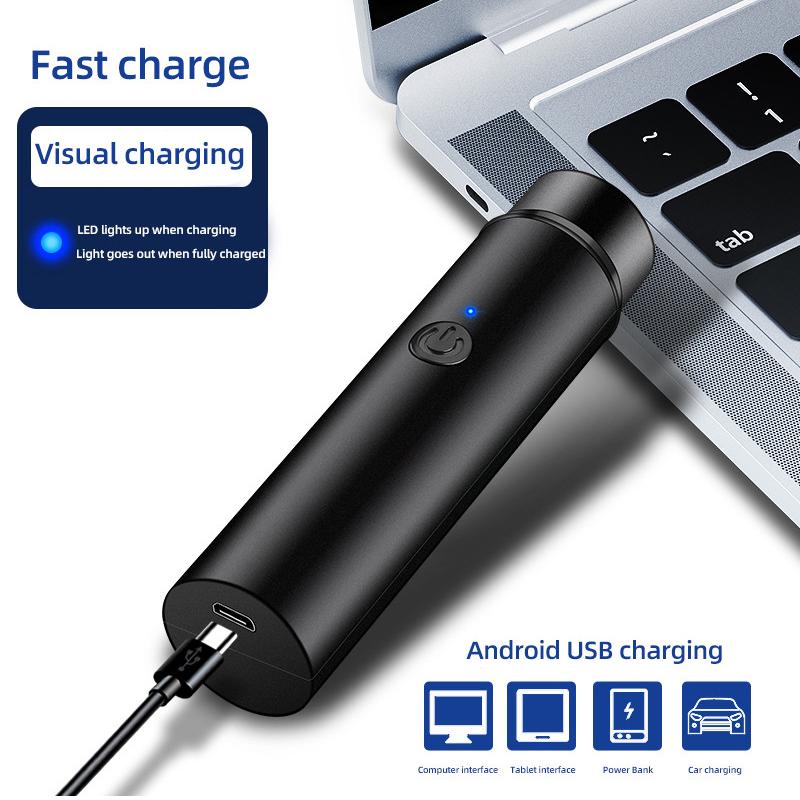 Mini Electric Shaver Portable Men's Shaver Electric Razor Beard USB Shaver Hair Removal