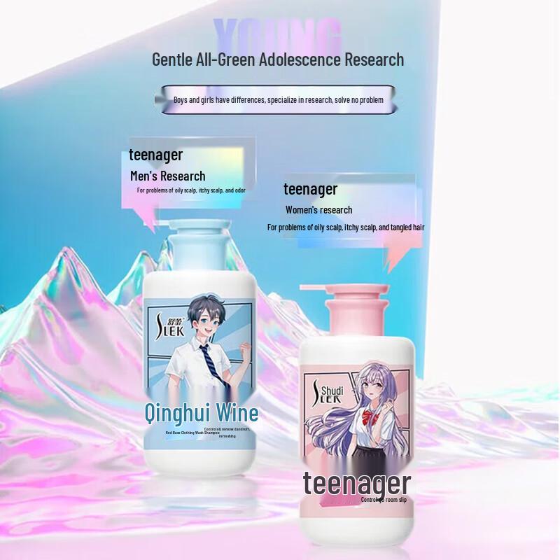 SLEK Teen Anti-Dandruff and Oil Control Shampoo