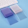 25PCS Transparent PVC Photo Card Protector Sleeves Integrated Edge Business Card Sleeve