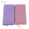 New Korean Version Solid Color Series PU Long Wallet, Card Bag Wallet Sample D System