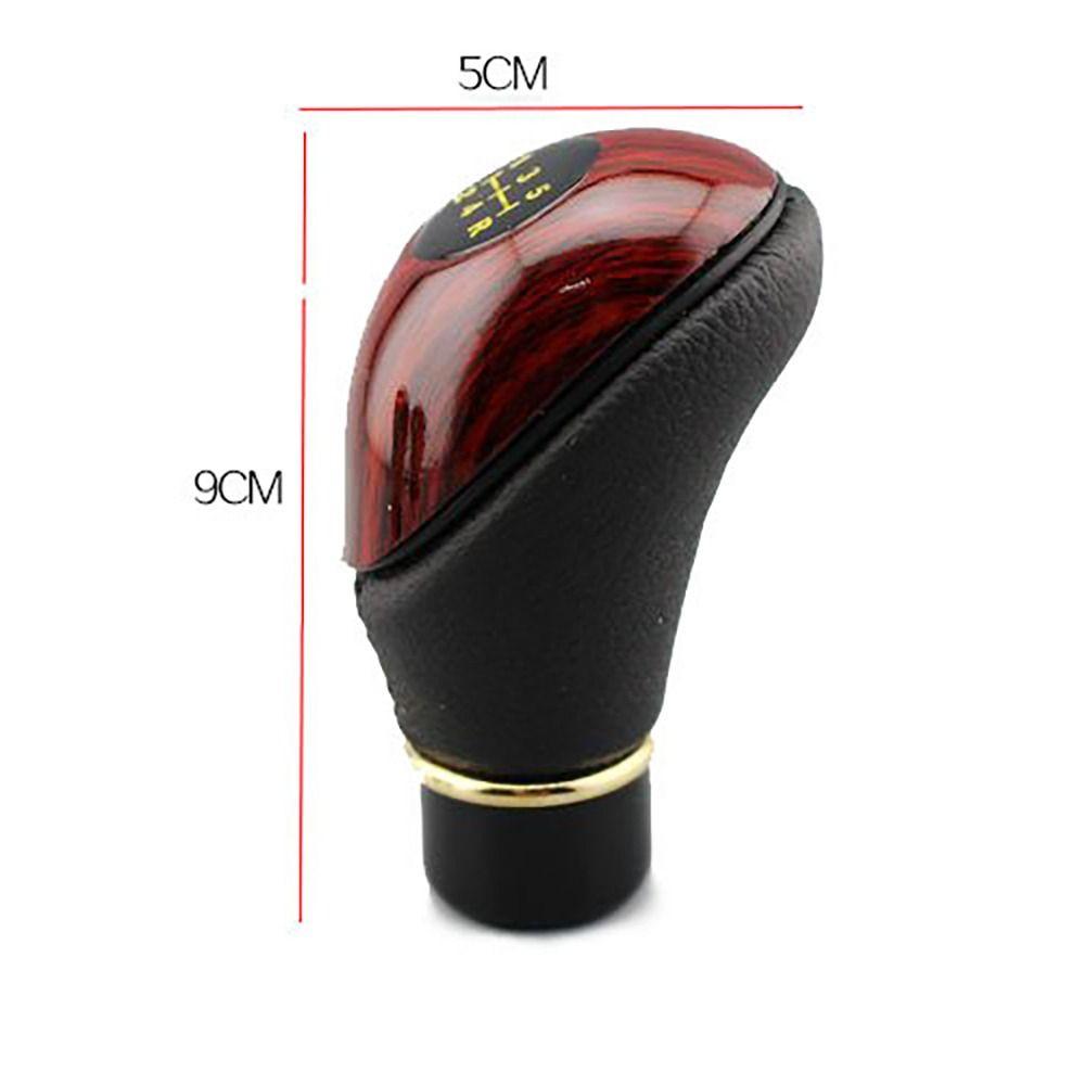 5 Speed Gear Stick Manual Wooden Lever Gear Knob Manual Gear Lever Car Shift Knob Gear Stick Knob
