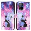 Милый painted флип-кошелек чехол для OPPO A98 A96 A95 A94 A93 A92 A80 A79 A78 A77s A77 A76 A74 A72 A60 5G кожаная обложка