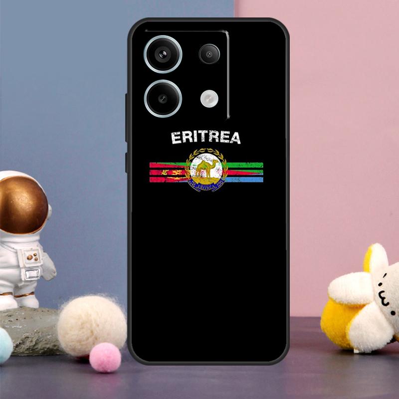Eritrean Flag Case For Xiaomi Redmi Note 14 13 9 10 11 12 15 Pro Plus Redmi 15 15C 14C 10C 12C 13C Cover