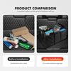 Car Trunk Collapsible Multi-Compartment Organizers Foldable For Mercedes Benz W211 W124 W176 W177 C180 C200 C260 C300 GLC CLE BV4