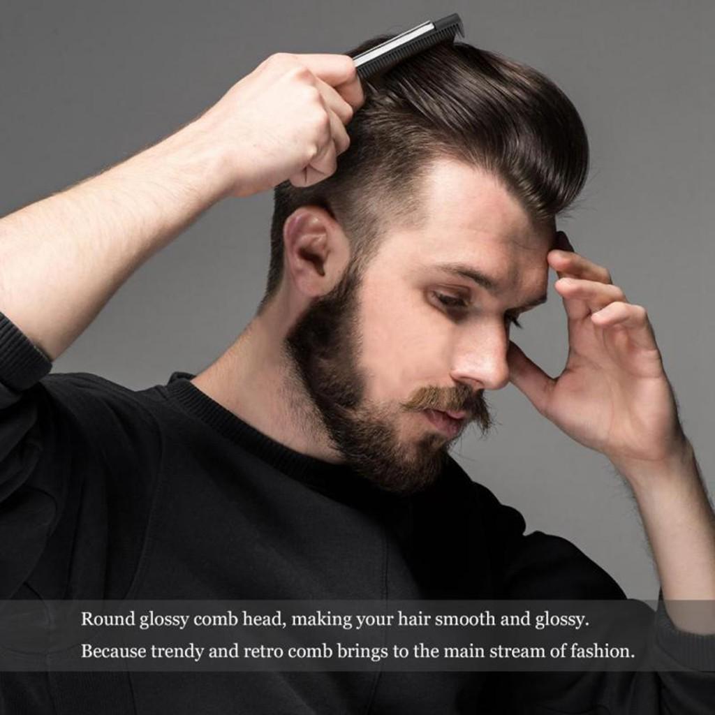 Щетка для волос Пружина Карманная Масло Расческа для волос Складная бритва Глядя Автоматическое нажатие