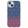 For iPhone 15 Case Rhinestone Decor Rubberized TPU Phone Cover