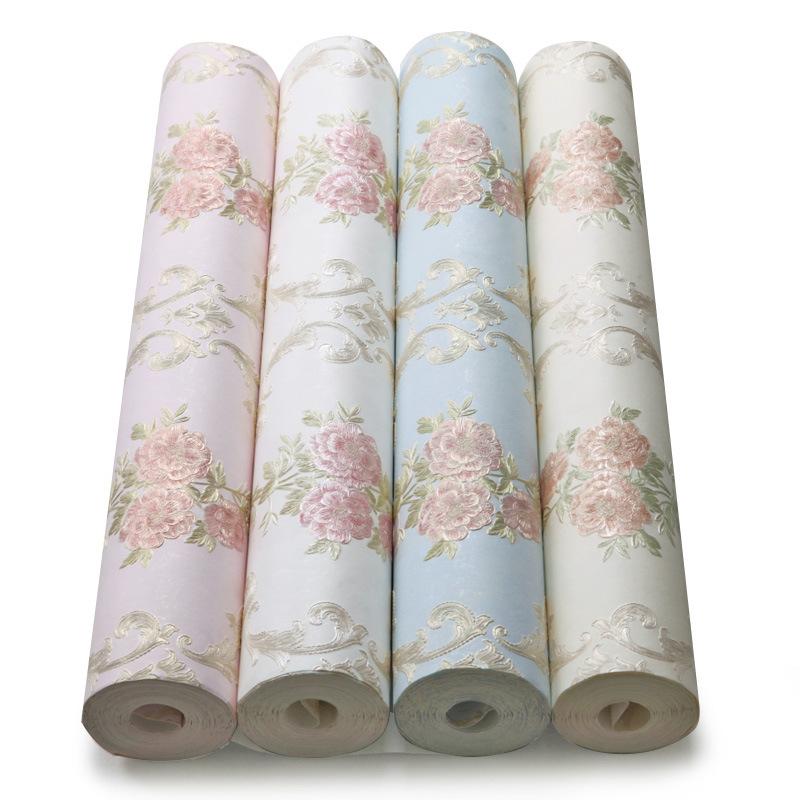 Самоклеящиеся 3D обои из нетканого материала в европейском стиле для спальни, дома, гостиной, ТВ-фона, для ремонта, наклейка на стену