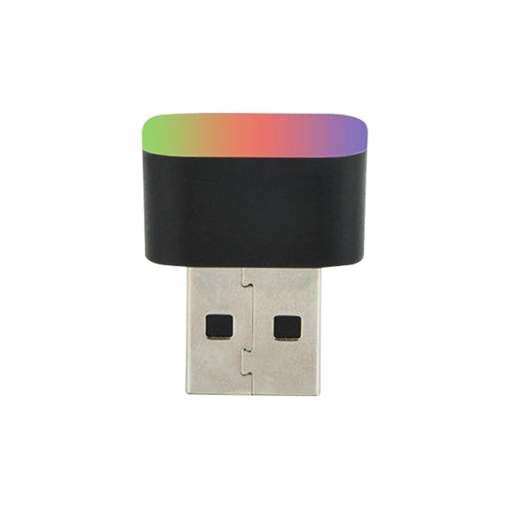USB Светодиодный Автомобильный Свет Автомобильный Внутренний Атмосферный Свет Декоративная Лампа Аварийный ПК Автомобильный Цветной Свет Автомобильные Аксессуары