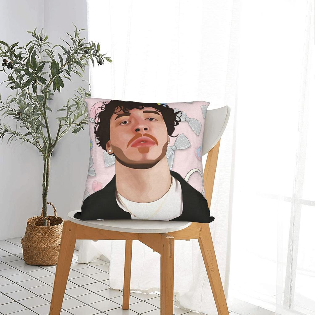 Pillow Case Singer Jack Harlow Soft Pillow Cover For Sofa Car Home Decor Kawaii Pillowcases