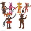 6 шт. Фигурки FNAF Фредди Бонни Фокси Фезбер Медведь Пять Ночей ПВХ Модель Фигурки Действия Игрушки для Детей Подарок на День Рождения