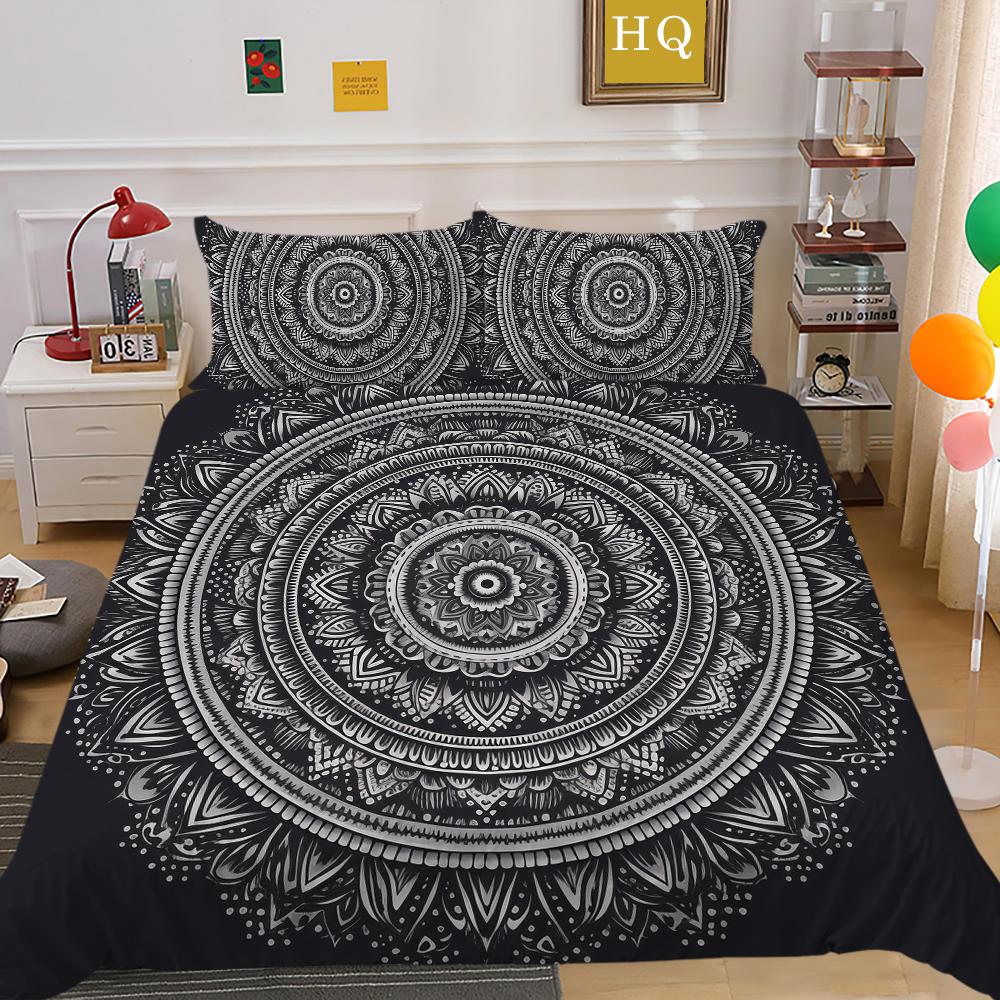 Домашние комплекты постельного белья, наволочка из микрофибры с принтом, пододеяльники для подростков, мужской двойной размер, домашний текстиль высокого ранга