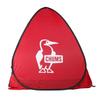CHUMS Sunshade for 2 H112 x W150 x Pop-Up People, Red, D130cm, CH62-1773-R001-00
