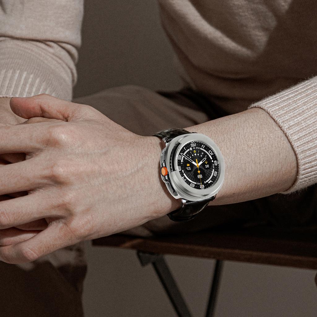 Защитный чехол для Samsung Galaxy Watch 8 Classic 46 мм Жесткий бампер из поликарбоната Без защитной пленки на экран Чехол-аксессуар для Galaxy Watch 8 Classic