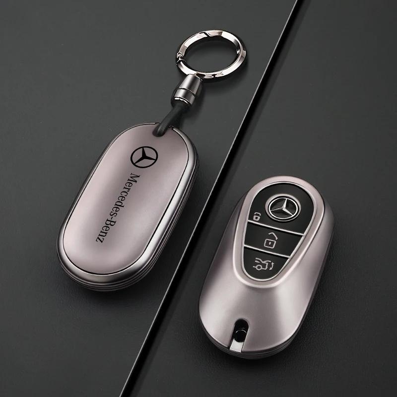 RPO5 TPU Car Key Case Cover Shell Fob For Mercedes Benz A B C E Class GLS GLA GLK GLC CLS CLA AMG W204 W205 W212 W463 W176 Keychain