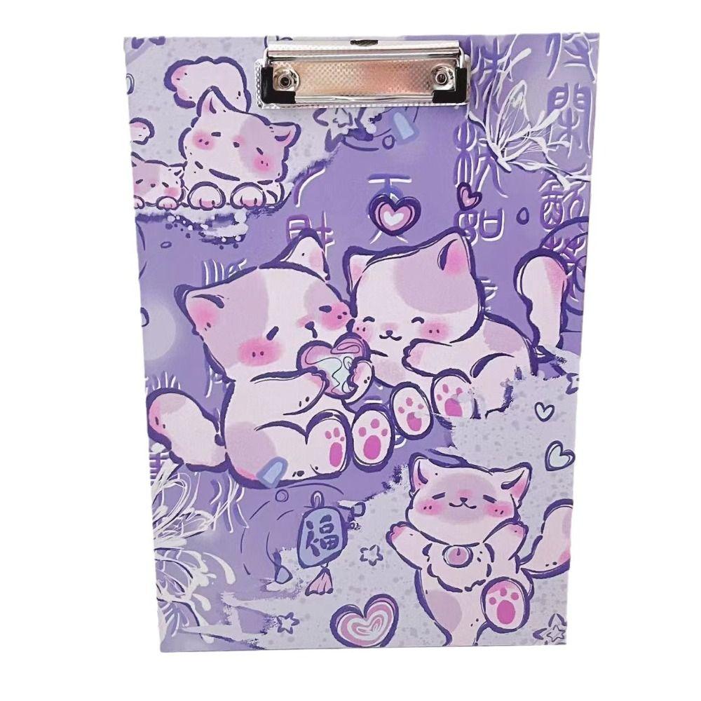 Simple A4 Folder Board Durable A4 Paper Holder 4 Style Writing Board School Supplies