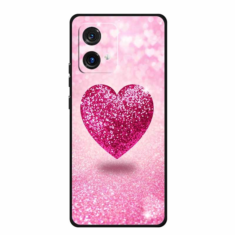 Для Motorola Moto G84 G54 5G Чехол Роскошный Мягкий Силиконовый ТПУ Задняя Крышка Телефона для Moto G54 MotoG84 Защитный Ударопрочный Fundas