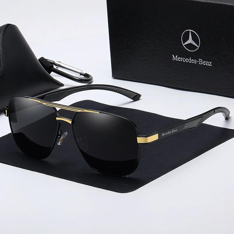 Car HighEnd Popular Polarized Sunglasses Anti Glare Goggles Mercedes Benz A B C E S Class GLA GLB GLC GLK SLK ML A35 A45 C43 C6 ZQ1