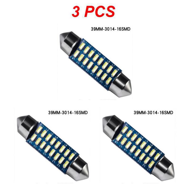 1/3/5 шт. светодиодная лампа для чтения в салоне автомобиля Festoon 4000K теплый белый C5W C10W 31 мм 36 мм 39 мм 41 мм потолочный плафон для салона автомобиля 12 В
