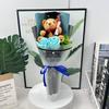 Multicolor Graduation Bear Bouquet Cute Plush Toy Bear Chic Cartoon Lovely Bear  Birthday Party