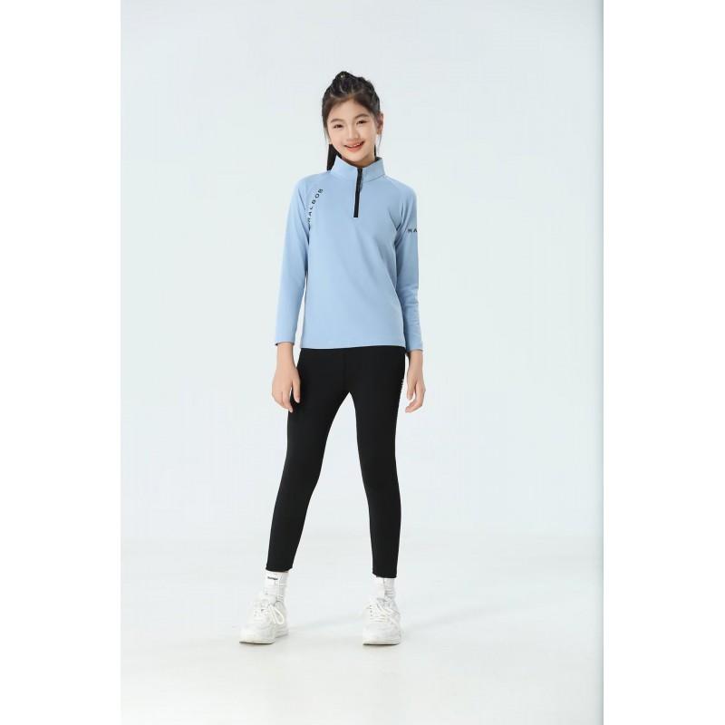 Long Sleeve Badminton Set Kids Youth Sportswear Tracksuit Gym Running Cycling Outfit Winter