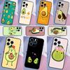 Милый Чехол Фрукты Авокадо Для Samsung Galaxy S24 Ultra S25 S22 S23 Plus S20 S21 FE S9 S10 S23 FE Чехол для Телефона