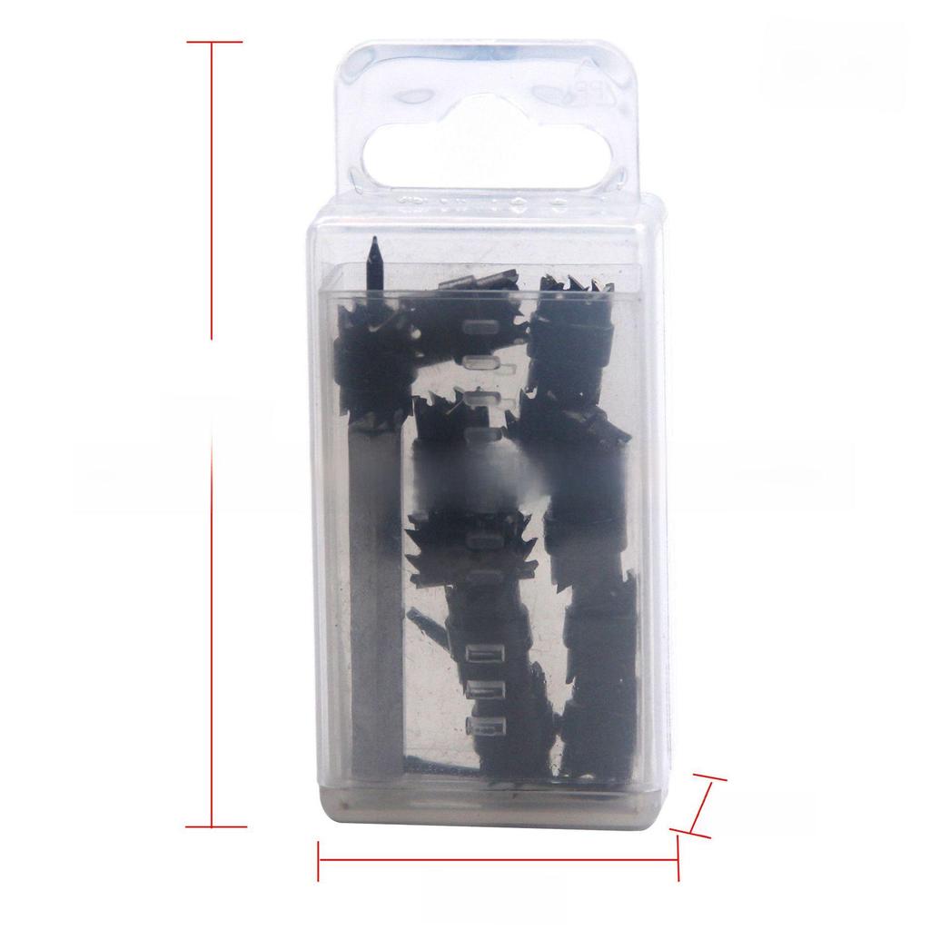 Набор сверл для удаления точек сварки из быстрорежущей стали - 13 предметов