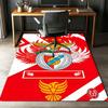 S.L. Benfica Printed Carpet,Rug,for Office Chair Living Room Bedroom Kitchen Room Decor Gifts.