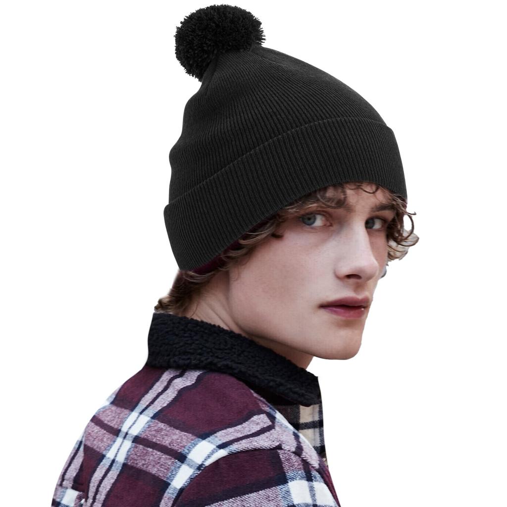 Beechfield Childrens/Kids Original Pom Pom Beanie