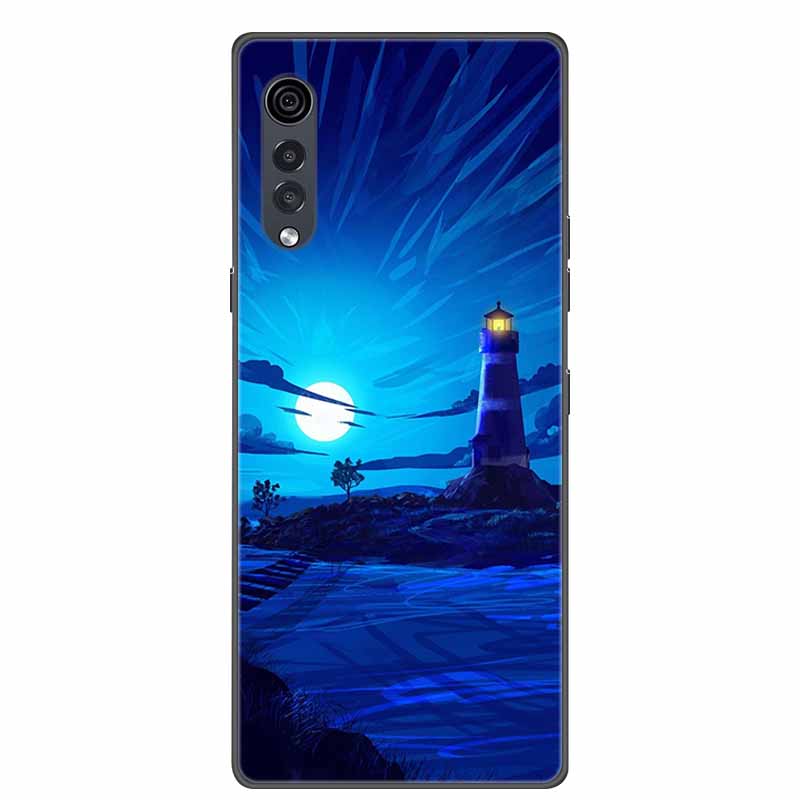 Для LG Velvet Чехол Черный Силиконовый Мягкий ТПУ Задняя Крышка Чехол Для LG Velvet2 Pro Funda Для LG Velvet 5G LM-G900EM Бампер Coque Capa