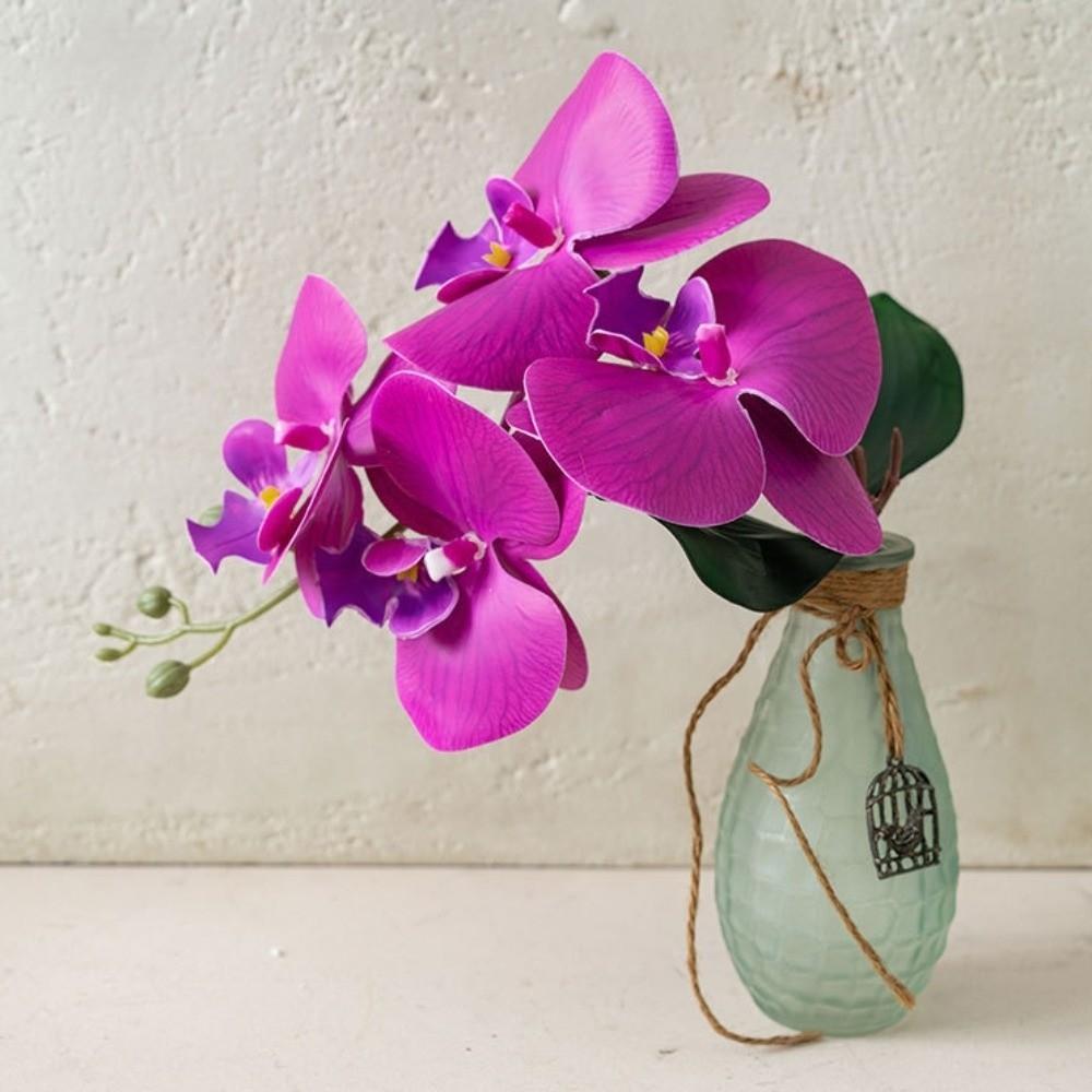 Cloth Simulation Phalaenopsis Vivid Fake Butterfly Orchid Artificial Moth Orchids Bedroom